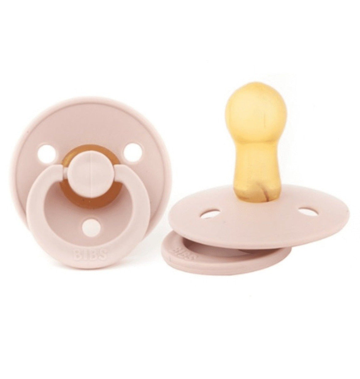 BIBS Colour Pacifier - Size 1 - Blush