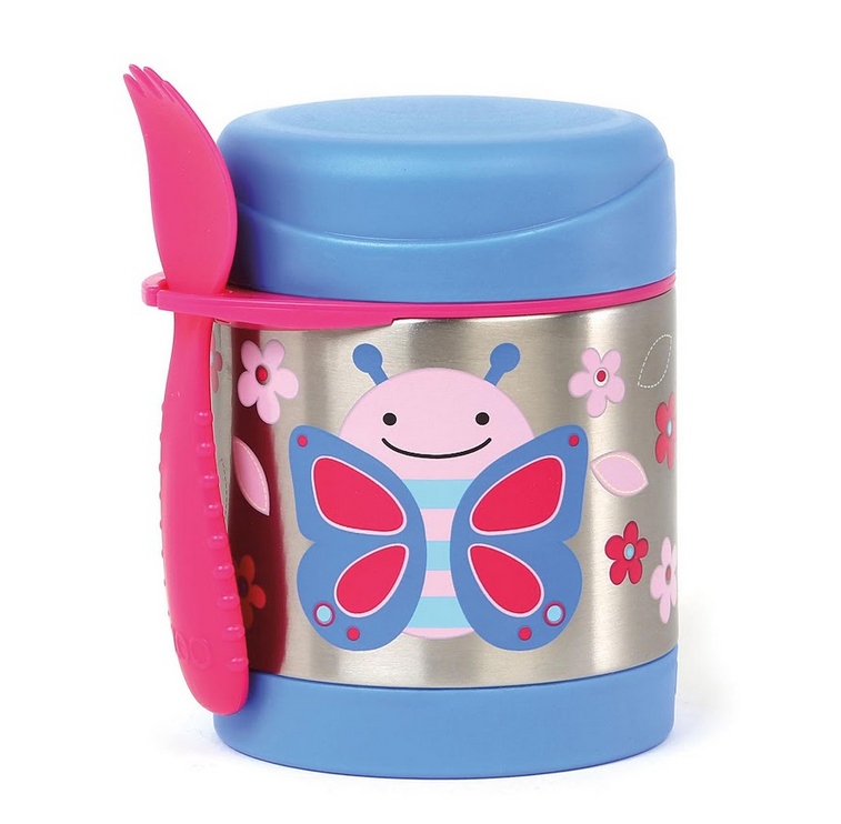 Zoo Insulated Little Kid Food Jar - Butterfly