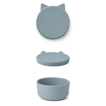 Load image into Gallery viewer, Cornelius Snack Cup - Cat Dove Blue
