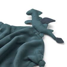 Agnete cuddle cloth - Blue Dragon