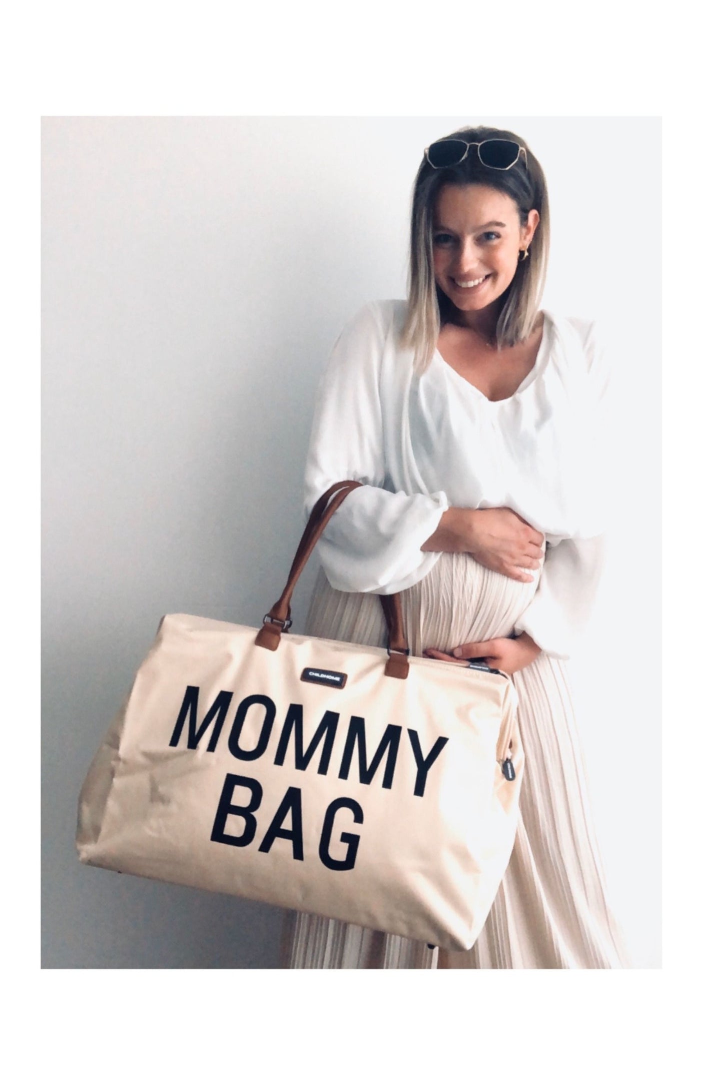 MOMMY BAG ® Nursery Bag - White