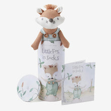 Load image into Gallery viewer, Felix The Fox Baby Knit Toy With Gift Box
