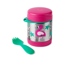 Load image into Gallery viewer, Zoo Insulated Little Kid Food Jar - Flamingo

