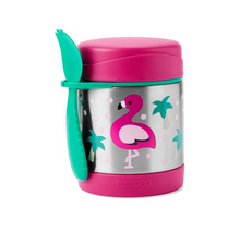 Load image into Gallery viewer, Zoo Insulated Little Kid Food Jar - Flamingo
