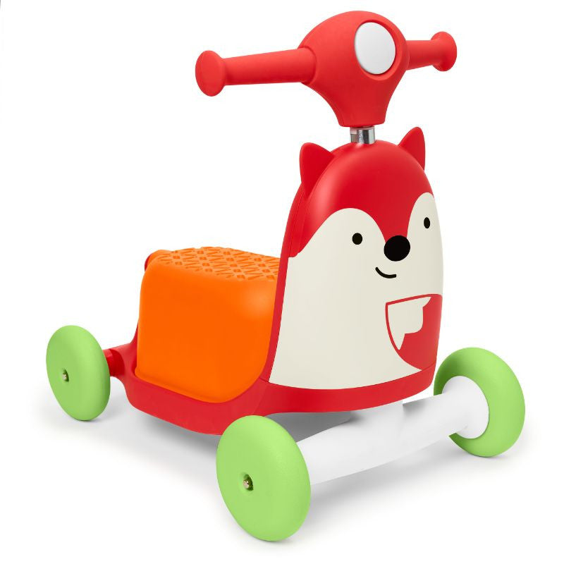 Zoo 3-in-1 Ride On Toy - Fox