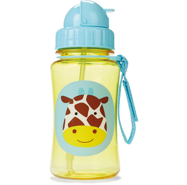 Zoo Straw Bottle Giraffe