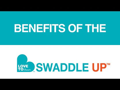 SWADDLE UP™ Bamboo 1.0 TOG Grey Dot - MEDIUM