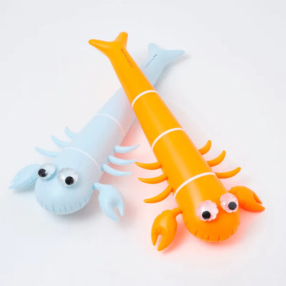 Kids Inflatable Noodle Sonny the Sea Creature Neon Orange