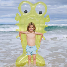 Load image into Gallery viewer, Luxe Lie-On Float Sonny the Sea Creature Citrus
