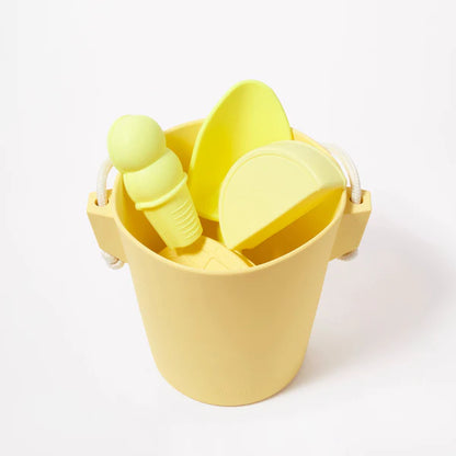 Silicone Bucket & Spade Set - Citrus