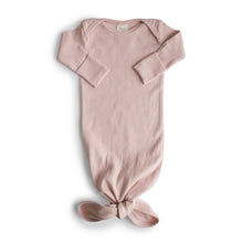 Load image into Gallery viewer, Ribbed Knotted Baby Gown

