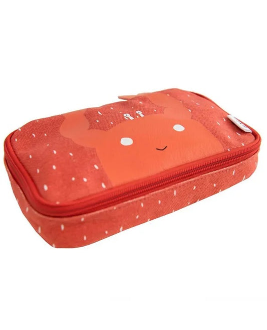 Pencil case rectangular - Mrs. Crab