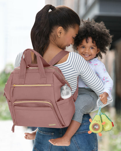 Mainframe Diaper Backpack - Dusty Rose