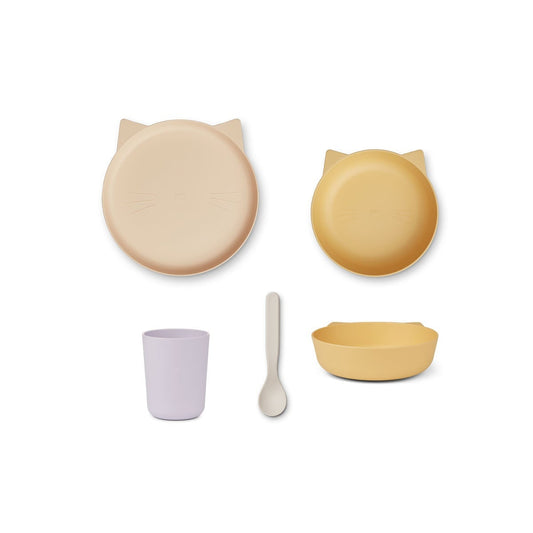 Paul Tableware Set - Cat Jojoba Multi Mix