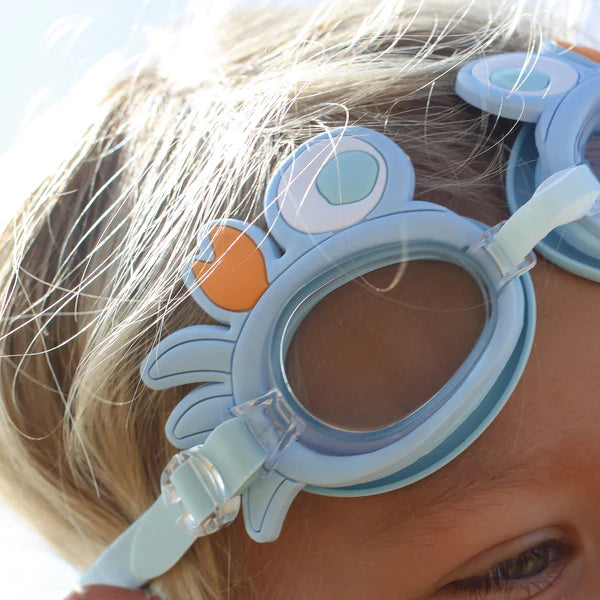 Mini Swim Goggles Sonny the Sea Creature Blue