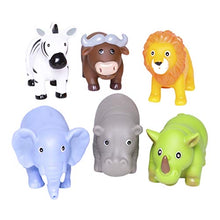 Load image into Gallery viewer, Jungle Party Squirtie Baby Bath Toys
