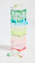Load image into Gallery viewer, Lucite Jumbling Tower - Aurora
