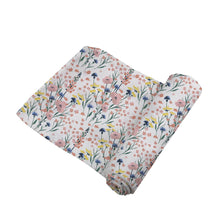 Load image into Gallery viewer, Wildflowers Bamboo Swaddle
