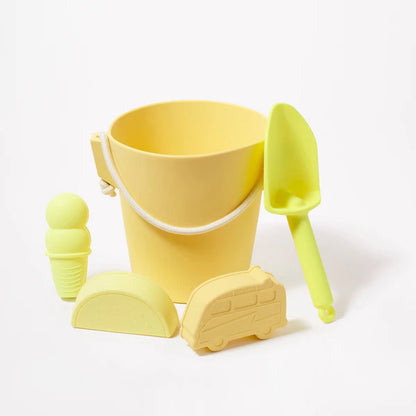 Silicone Bucket & Spade Set - Citrus