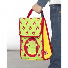 Load image into Gallery viewer, Zoo Insulated Kids Lunch Bag - Dragon
