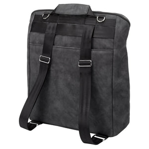Cinch Convertible Backpack - Midnight Leatherette