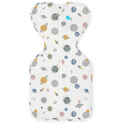 Swaddle Up™ Lite 0.2 TOG Space Print - Designer Collection - NEWBORN