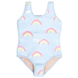 Magic Flip Sequin- Rainbows Swimsuit