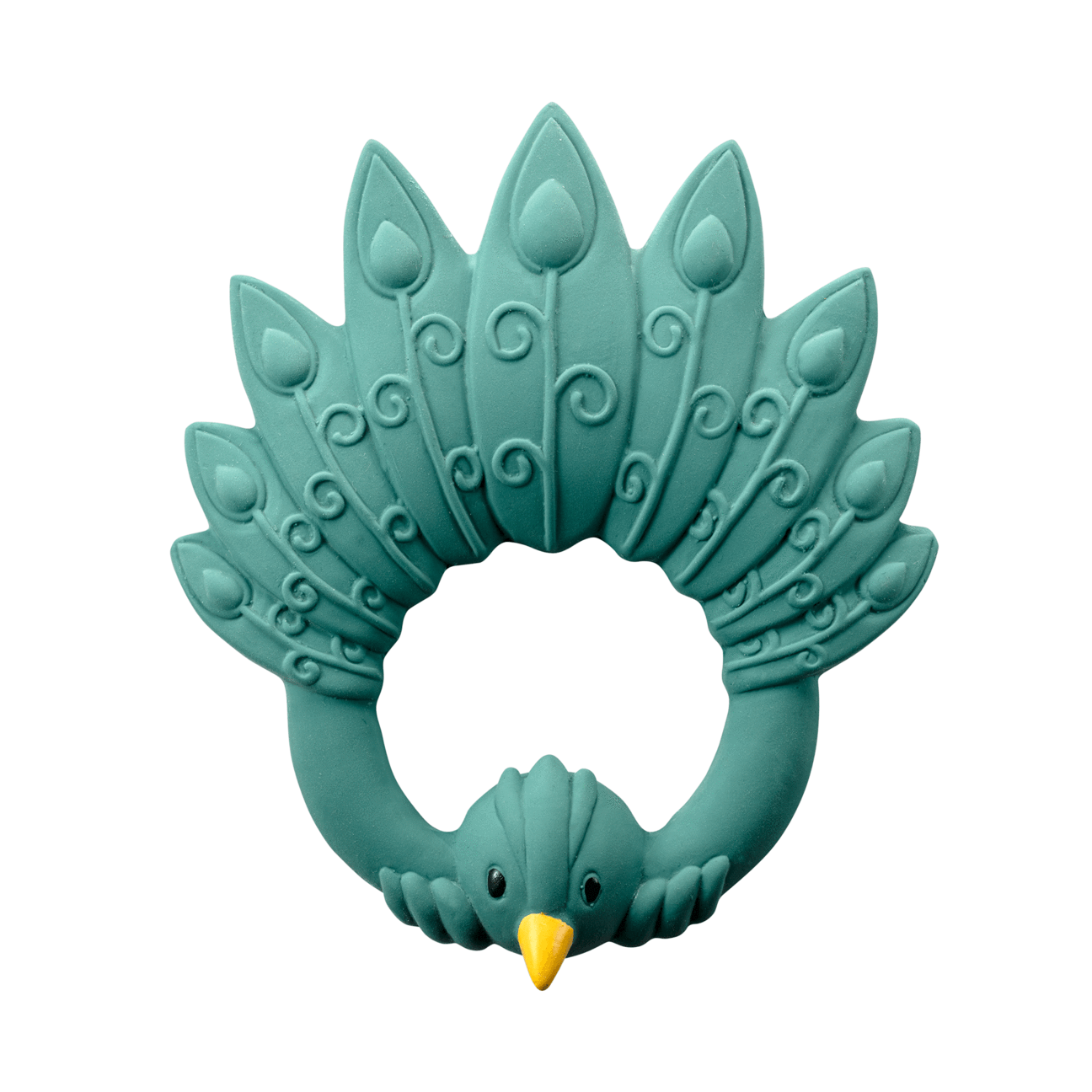 Teether Peacock Green