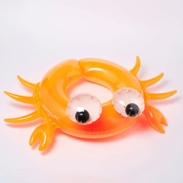 Kiddy Pool Ring - Sonny the Sea Creature Neon Orange