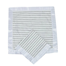 Load image into Gallery viewer, Pencil Stripe Bamboo Muslin Blankie

