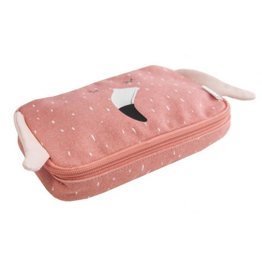 Pencil case rectangular - Mrs. Flamingo