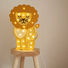 Load image into Gallery viewer, Little Lights Lion Lamp
