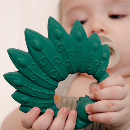 Teether Peacock Green