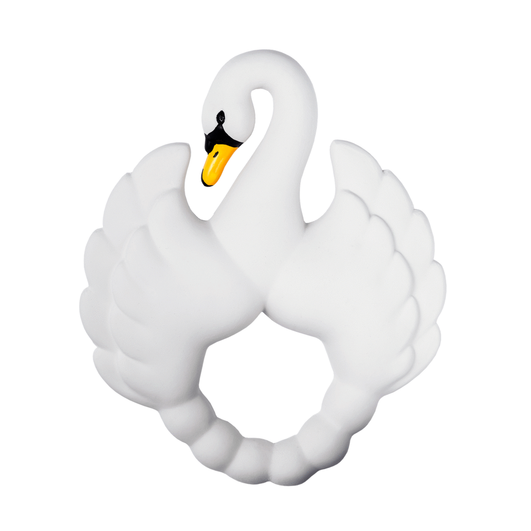 Teether Swan White