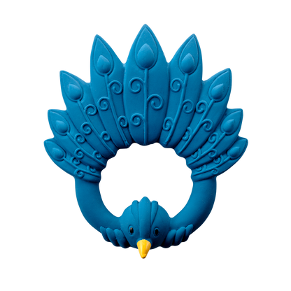 Teether Peacock Blue