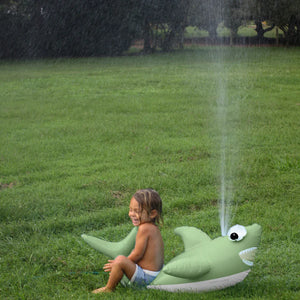 Inflatable Giant Sprinkler Shark Tribe Khaki