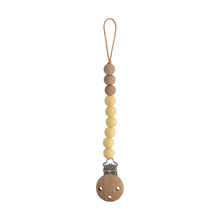 Load image into Gallery viewer, Pacifier Clip | Eva - Mustard Yellow
