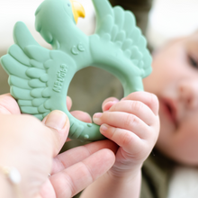 Load image into Gallery viewer, Teether Parrot Light Green
