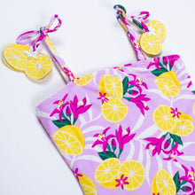 Load image into Gallery viewer, Tropical Lemon Swimsuit
