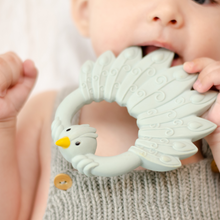 Load image into Gallery viewer, Teether Peacock Light Blue
