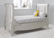 Load image into Gallery viewer, Roma Sleigh Cot Bed with Under Bed Drawer
