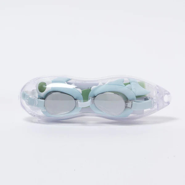 Mini Swim Goggles Shark Tribe Khaki