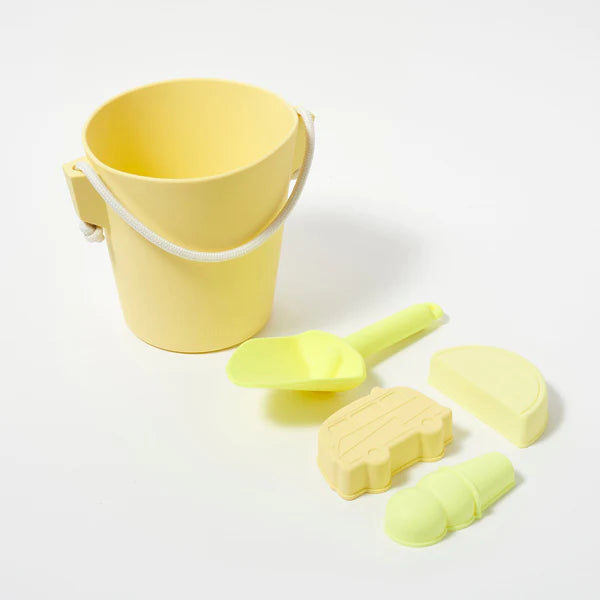 Silicone Bucket & Spade Set - Citrus