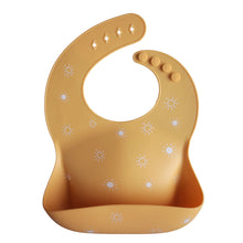 Load image into Gallery viewer, Silicone Baby Bib - Sun
