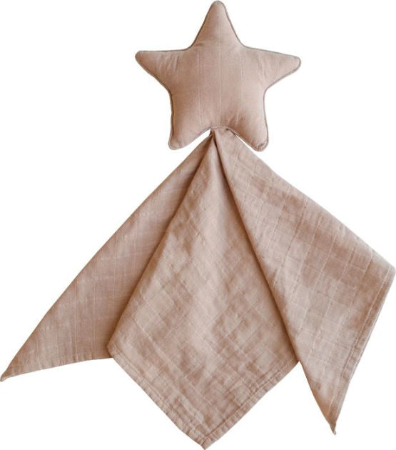 Star Lovey Blanket - Natural