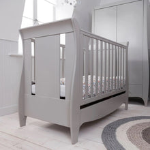 Load image into Gallery viewer, Roma Sleigh Cot Bed with Under Bed Drawer
