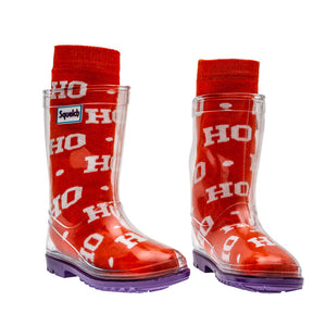 Ho Ho Ho Junior Welly Socks