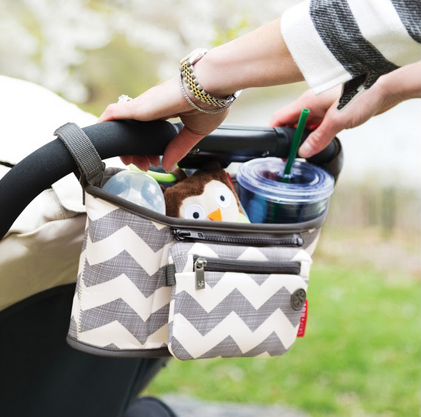 Grab & Go Stroller Organizer - Chevron