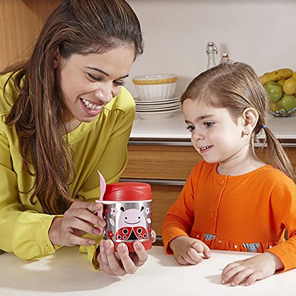 Zoo Insulated Little Kid Food Jar - Ladybug