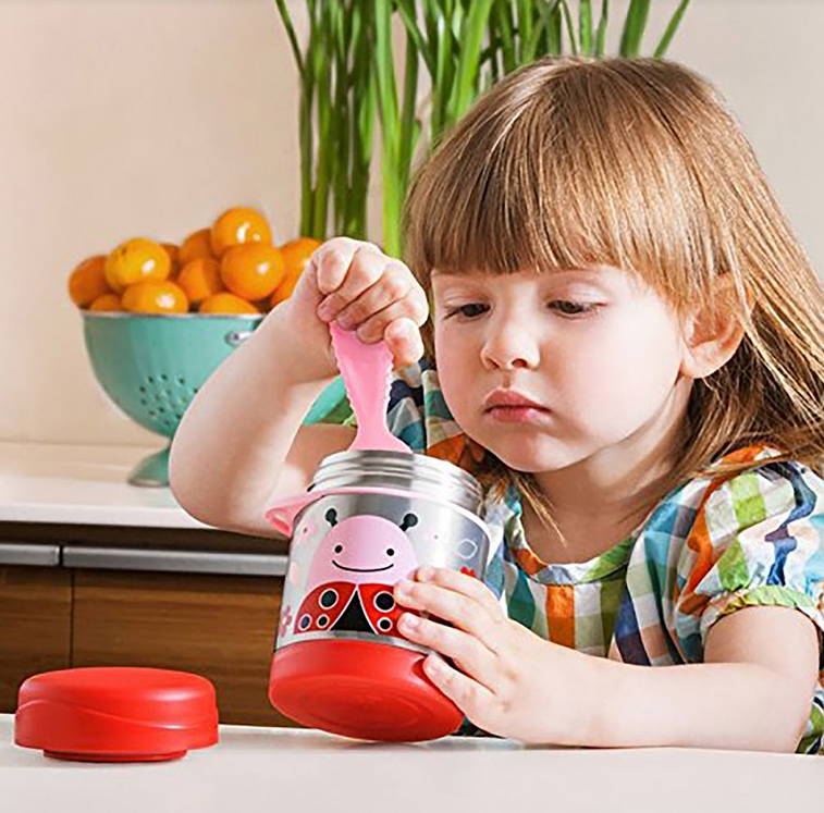 Zoo Insulated Little Kid Food Jar - Ladybug